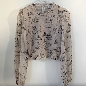 Aritzia Wilfred tempest blouse